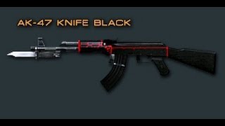 Cross Fire Brazil || AK-47 Knife Black (Bayoneta Negro) [Review]!