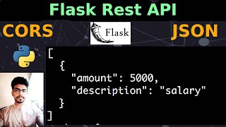 Create a Flask Rest API that returns JSON and Handle CORS Problem | @UBprogrammer