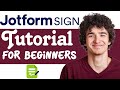 Jotform Sign Tutorial For Beginners | How To Use Jotform Sign