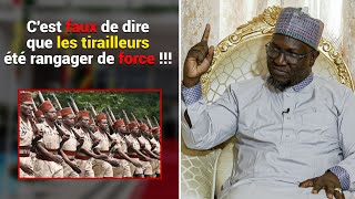 C'est faux de dire que les tirailleurs été rangager de force!!! Pr Cheikh Oumar DIAGNE MABA