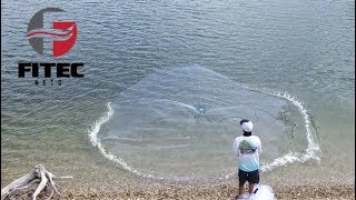 How To Throw A Cast Net - The Best And Easiest Method - Step by Step Tutorial