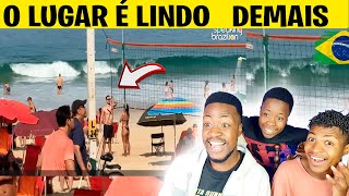 AFRICANOS FICAM MARAVILHADOS AO VER ESSES LUGARES DE RIO DE JANEIRO BRASIL, ISSO É OUTRO NIVEL