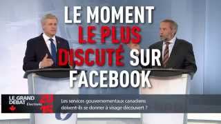 #Débatdeschefs : le moment le plus discuté sur Facebook