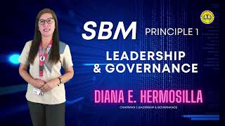 SBM 2022 🔴 Principle 1 - Leadership \u0026 Governance 🔴 Lauis National High School