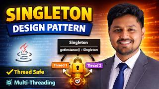 Singleton Design Pattern in Java (Thread Safe) 🔥 | Complete Guide