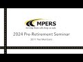 2011 Tier Pre Retirement Webinar