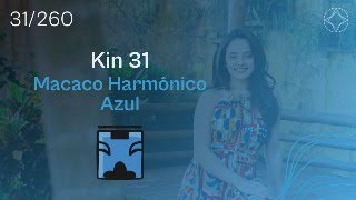 KIN 31 - Macaco Harmônico Azul - Tzolkin #DESAFIO260DIAS