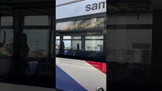 (Loud) SamTrans #1007 Route Announcement: Route East Bayshore Rd \u0026 Donohoe St