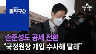 손준성도 공세 전환…“국정원장 개입 수사해 달라” | 김진의 돌직구 쇼 827 회