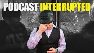 Podcast Interrupted: The Shocking Moment a Car Crashes Into Their Studio!