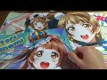 【tcg】未開封“だった”ことりちゃんのプレイマット開封レビュー ラブライブ 南ことり トレカサプライ カードゲーム