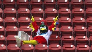 SD@STL: Fredbird relaxes in his own personal section