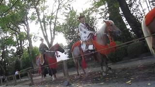 寒川神社例祭 流鏑馬神事 行軍 令和元年9月19日