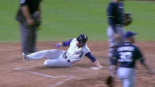 MIL@ARI: Pollock singles to left, scoring Inciarte