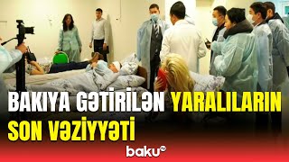 Reanimasiyaya yerləşdirilən yaralının son durumu necədir? | Xəstələrin əksəriyyəti…