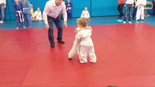 Maria Nozdratenko judo kids 2 years old