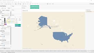 💡 Tableau Tutorial 127 - How to Change Tableau Map Background Color