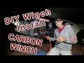 How To Install A 4wd Winch | Carbon 12000lb Winch | Project Cyan