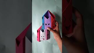 How to make pen and pencil stand with paper| pen and pencil stand | #shorts  #youtubeshorts #viral
