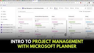 Intro to Project Management with Microsoft Planner