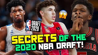Draft Secrets About LaMelo Ball, James Wiseman, Deni Avdija & More! OFFICIAL 2020 NBA Draft Preview!