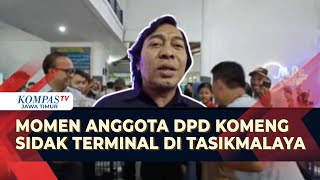 Anggota DPD Komeng Sidak Terminal di Tasikmalaya Hingga Sistem One Way dari Puncak-Jakarta