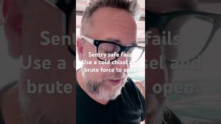 Sentry safe fails to open, how to open with brute force