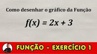 Gráfico da Função y = 2x + 3 | Prof Robson Liers | Mathematicamente