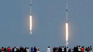 SpaceX Did Something Never Done Before... 2 Rocket Launches!