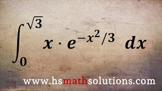 Definite Integral with Change of Variables, U-Substitution (Example)