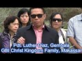 Pdt Luther Diaz Gembala GBI Christ Kingdom Family, Makassar