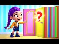 Knock Knock, Who's There? | Kids Learn Safety Rules | Nursery Rhymes