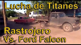 RASTROJERO Vs FORD FALCON el desafío de Damián Azzarello en Zavalla, Santa Fe