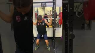 117.5kg third squat or half squat? #basketball #ballislife #lift