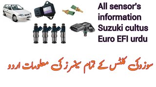 all sensor's information map tp IAC ETC sensor CDI ignition coil wiring Suzuki cultus Euro EFI urdu