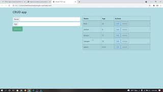 CRUD App In JavaScript With Source Code | Source Code & Projects
