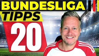 Bundesliga Tipps: Vorhersage #20 ⚽️ Prognose & Wett-Tipps heute + Quoten Boost