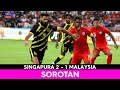 Singapura 2 - 1 Malaysia | Perlawanan Persahabatan | Astro Arena