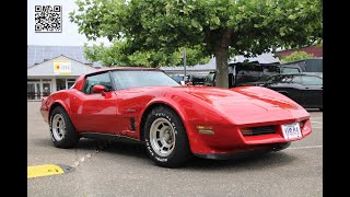 1982 Corvette C3 Targa Coupe 5,7 Crossfire Injection