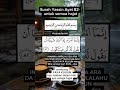 Fadilat Surah Yassin Ayat 82