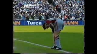Ran Sat.1 Fussball 1860 München - FC Bayern München 1:1 am 25.04.1999