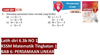 Kssm Matematik Tingkatan 5 Ubahan Latih Kendiri 1 1c No3 No5 Ubahan Langsung Bab 1 Variation