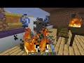 milo poor vs chip rich house inside bed build challenge in minecraft