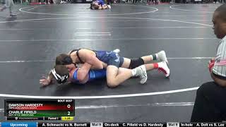 High School (9th - 10th Grade) 113 Charlie Fifield Izzy Style Wrestling Vs Dawson Hardesty Papilli