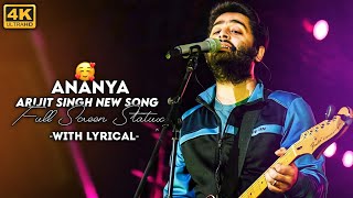 Ananya Whatsapp Status❣️|Arijit Singh SuperHit Songs Status|Toofaan Songs|4K😢 Sad Fullscreen Status🥰