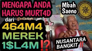 MURT4D DARI 464M4 1$L4M YUK‼️ini alasannya‼️Mbah Saeno, Buya Syakur, Said Aqil Siraj, Habib Kribo