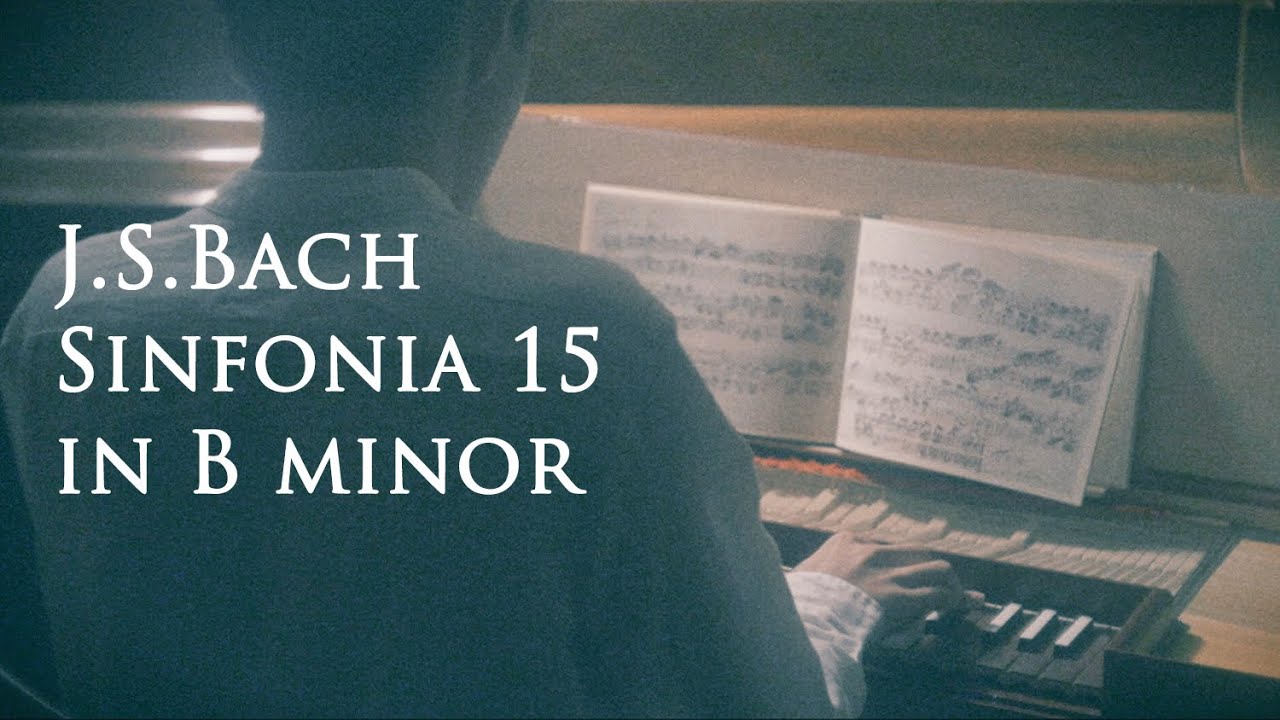 J S Bach Sinfonia 15 In B Minor BWV 801 On Clavichord - YouTube