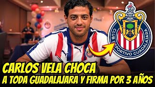 ¡OFICIAL! VELA FIRMA CONTRATO HISTÓRICO con CHIVAS | ultimas noticias del chivas hoy