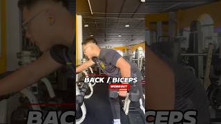 Back/Biceps workout🔥#afdhalnazri #elitephysiquehub #workout #jomfit