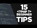 15 PHP Beginner Tips to improve your coding skills | Quick programming tutorial